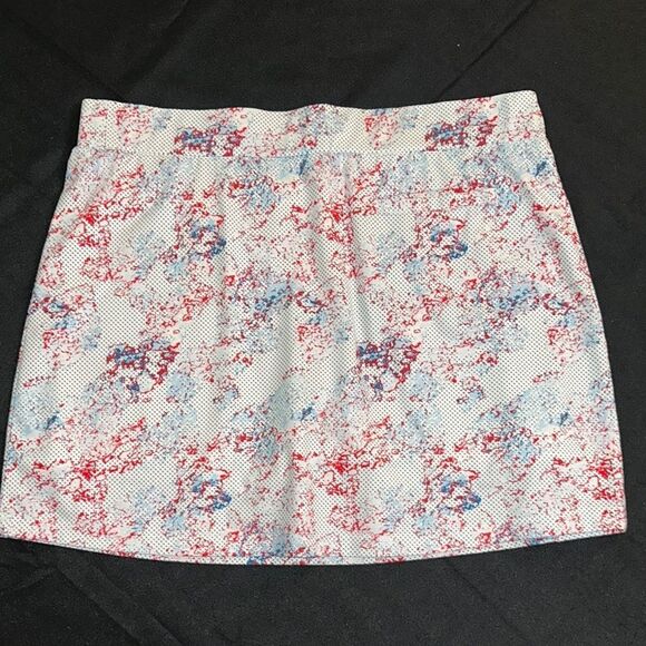 Pebble Beach Multicolor Pattern Skort Size XL - Picture 7 of 10